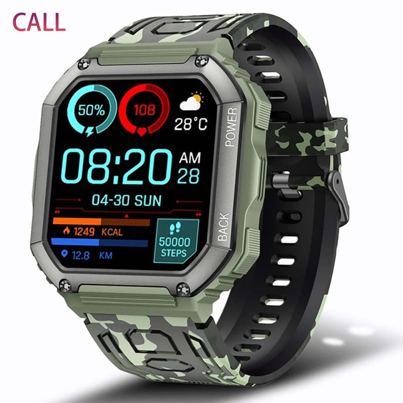 SENBONO 3ATM IP68 Waterproof Smart watch Men Women Fitness Tracker Blood Pressure Monitor Outdoor Sport Dial Call Smartwatch Men