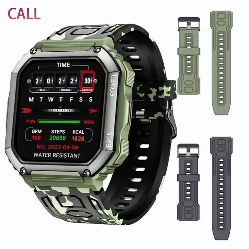 SENBONO 3ATM IP68 Waterproof Smart watch Men Women Fitness Tracker Blood Pressure Monitor Outdoor Sport Dial Call Smartwatch Men