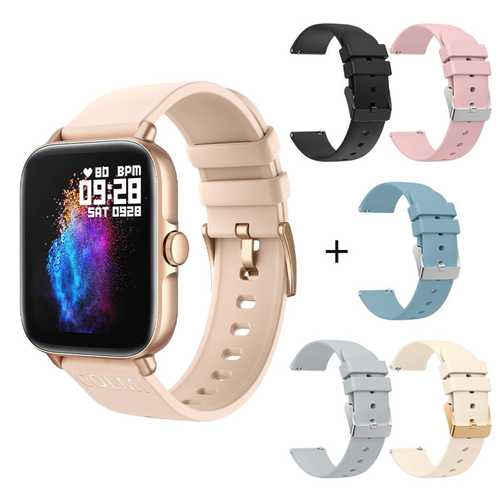 COLMI P28 Plus Bluetooth Answer Call Smart Watch Men IP67 waterproof Women Dial Call Smartwatch GTS3 GTS 3 for Android iOS Phone