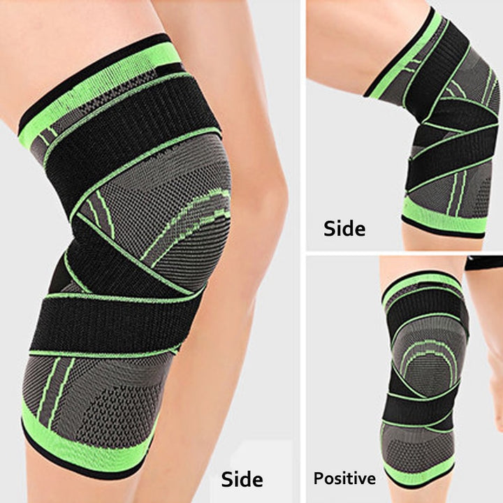 1/2 PCS Men Women Knee Support Compression Sleeves Joint Pain Arthritis Relief Running Fitness Elastic Wrap Brace Knee Pads With