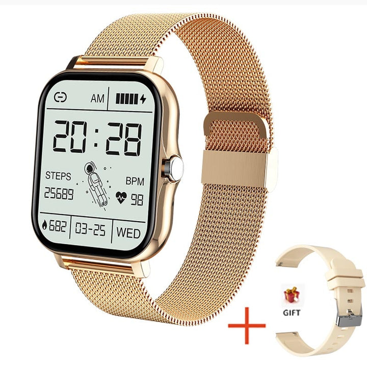 For Xiaomi Samsung Android Phone 1.69&quot; Color Screen Full Touch Custom Dial Smart watch Women Bluetooth Call 2022 Smart Watch Men