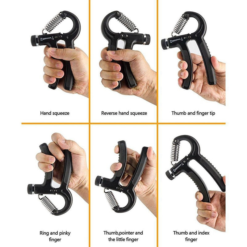 R-Type Professional Hand Strength Hand Grip Bodybuilding Finger Rehabilitation Hand Gripper Muscle Training Fitness  Crossfit