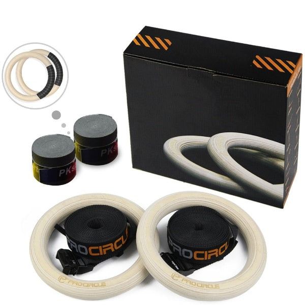 Procircle Wood Gymnastic Rings