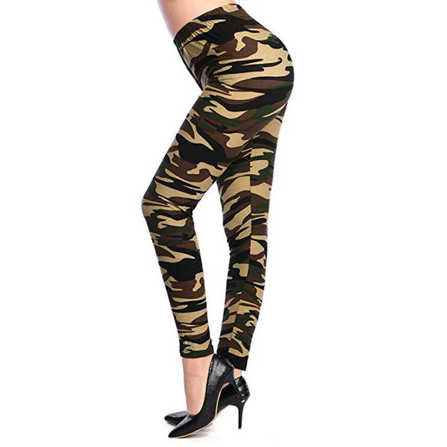 YSDNCHI 2021 Camouflage Women Leggins