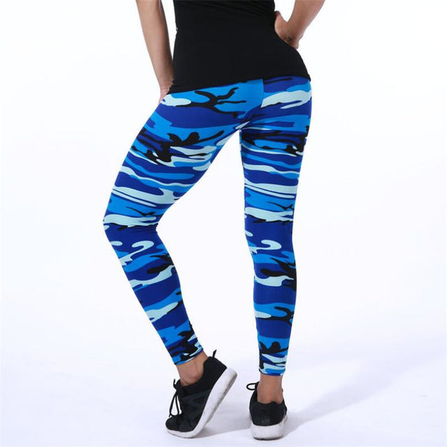 YSDNCHI 2021 Camouflage Women Leggins