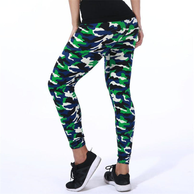 YSDNCHI 2021 Camouflage Women Leggins