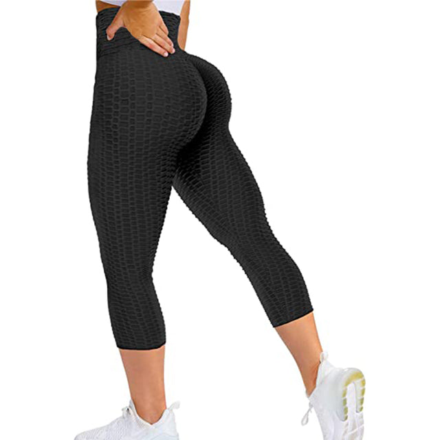 StrongBorn Fitness Women Capri High Waist Yoga Pants