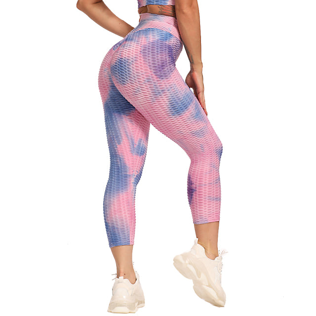 StrongBorn Fitness Women Capri High Waist Yoga Pants