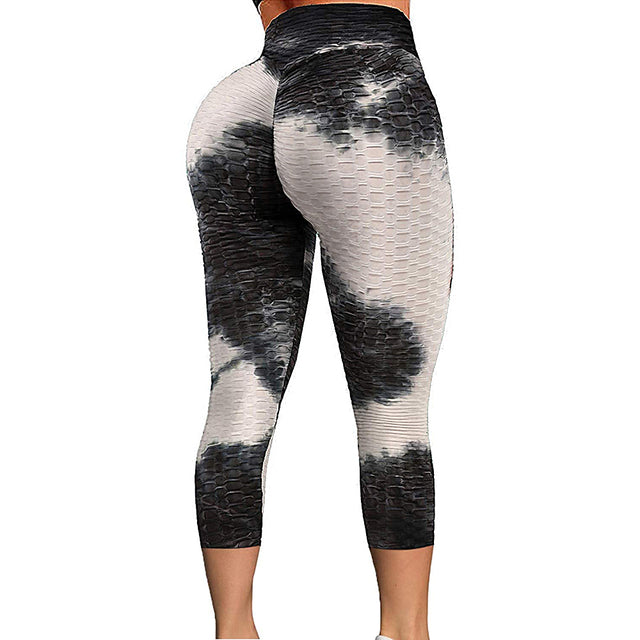 Yoga Pants Tie Dye Leggings Sport Women Fitness