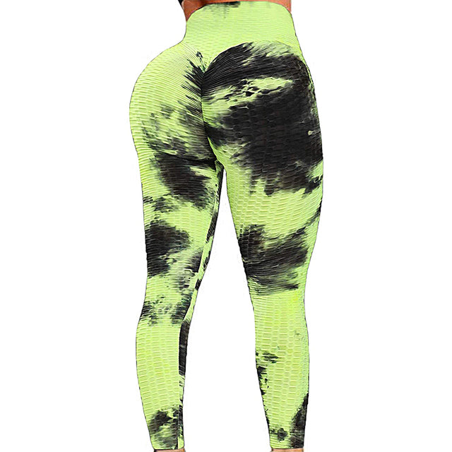 Yoga Pants Tie Dye Leggings Sport Women Fitness