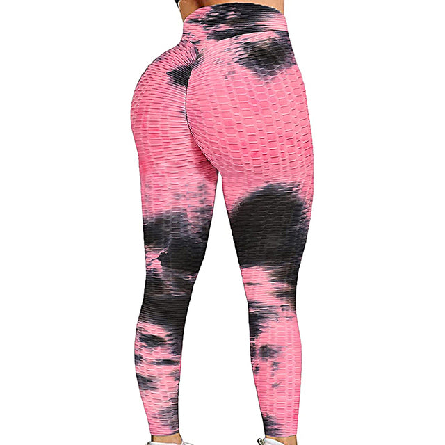 Yoga Pants Tie Dye Leggings Sport Women Fitness