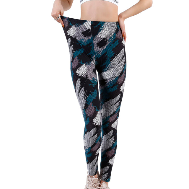 YSDNCHI 2021 Camouflage Women Leggins