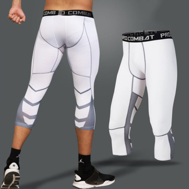 StrongBorn Fitness men Compression Leggings