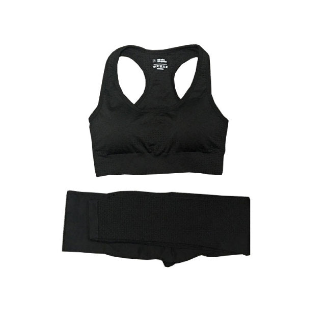 StrongBorn Fitness Women Seamless Yoga Set