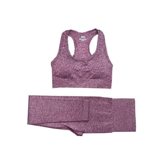 StrongBorn Fitness Women Seamless Yoga Set