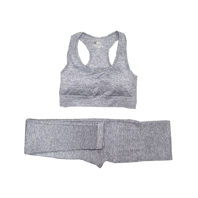 StrongBorn Fitness Women Seamless Yoga Set