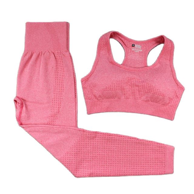 StrongBorn Fitness Women Seamless Yoga Set