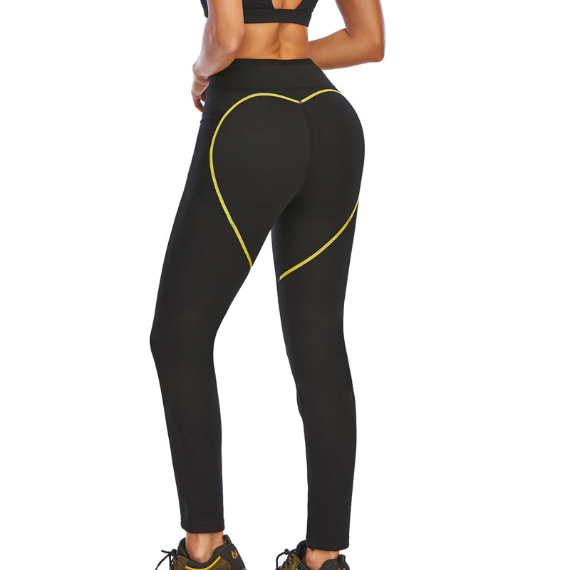 Women Sauna Slimming Pants + Top Neoprene Sweat Thermal Suits , Waist Trainer Belt Bodysuit